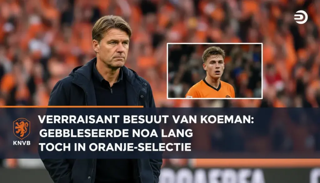 Koeman’dan Sürpriz Karar: Sakat Noa Lang Milli Kadroda