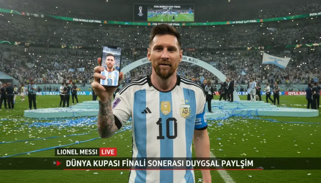Messi’nin Hüzünlü Vedası: Dünya Kupası Finali Ardından İlk Sözler